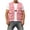 Mens Jacket Pink, variant on Mens Top Coat Cargo Tank Tops Multi-Pockets Sleeveless Hiking Fall Fashion Streetwear Jackets Dad Gifts