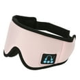 thumbnail image 2 of Graflsoa Pink 3D Bluetooth Sleep Mask with Built-in Battery for Music, Calls, and Fatigue Relief, Lightweight and Comfortable Design, 2 of 6