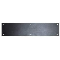 Metal Door Kick Plate BK Black Finish 8"x30"-for 32" Doors-Wood&Metal Mounting-Door Protection-Door Plate-Curb Appeal-Commercial Grade-Interior/Exterior