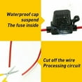 thumbnail image 7 of 10 Pack 14 Gauge In-line ATC/ATO Fuse Holder 30 AMP Blade Fuse Cover 12V, 7 of 7