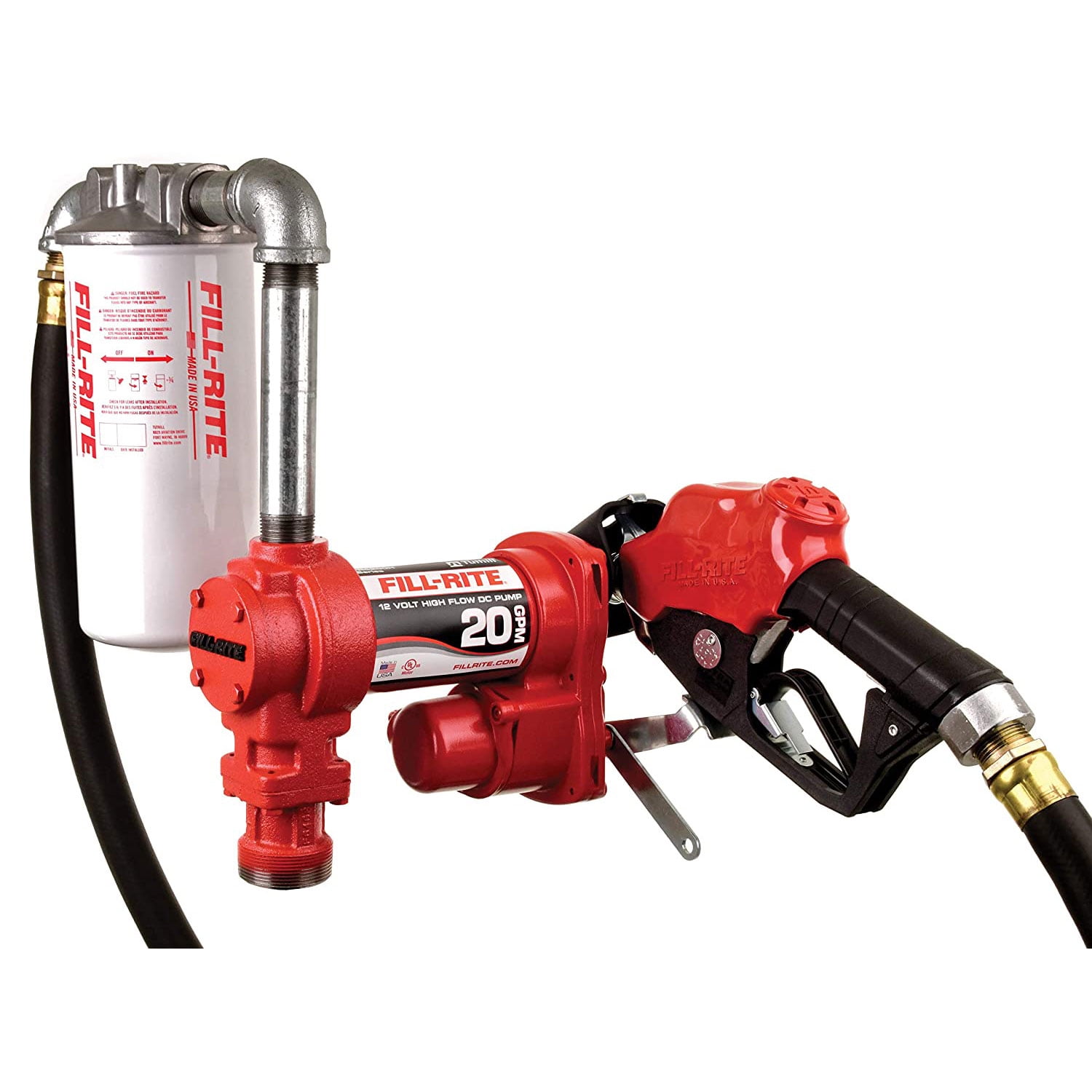 Fill-Rite FR4210GBFQ 12 Volt DC High Flow Fuel Transfer