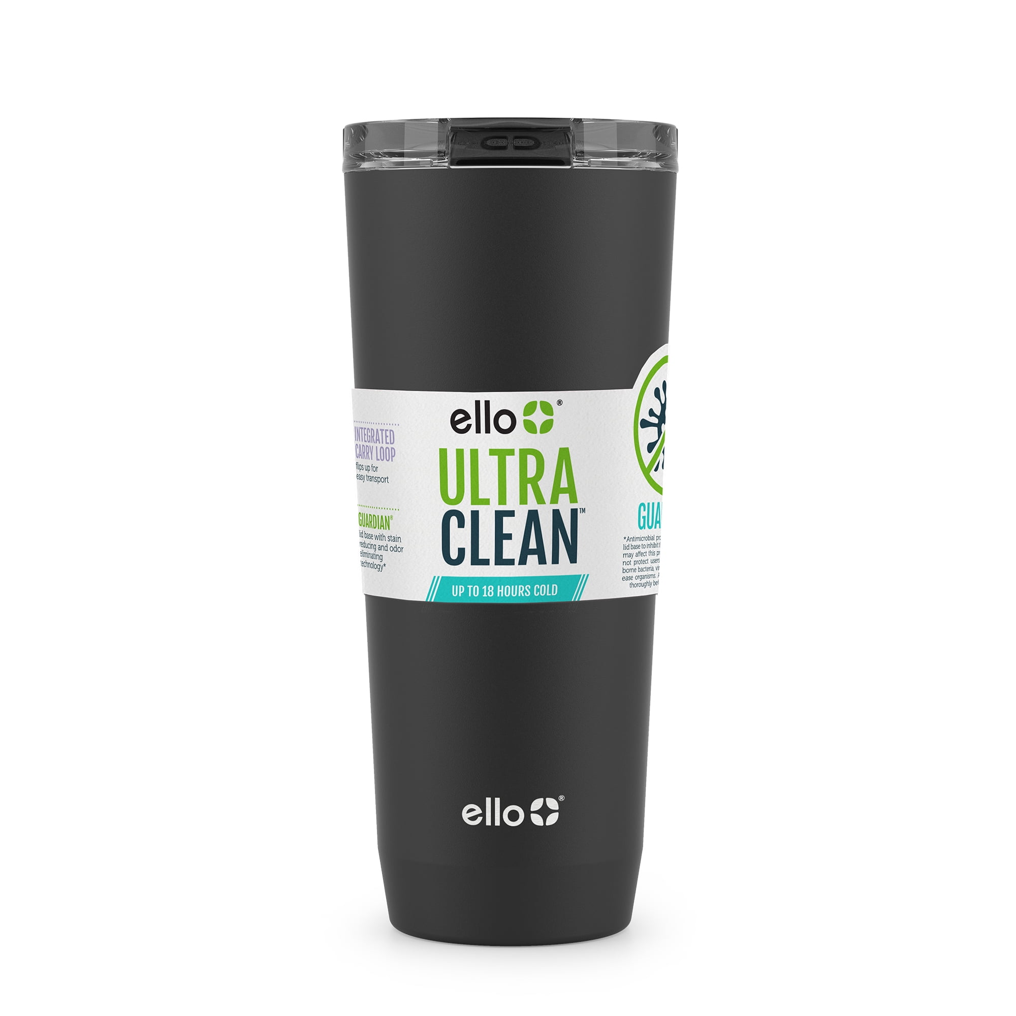Ello Ultra Clean 24 fl oz Stainless Steel Insulated Tumbler with Handle