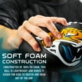 thumbnail image 3 of Franklin Sports NFL Jacksonville Jaguars Football - Kids Foam Football - Soft Football - Mini Size - Perfect for Gameday - 8.5" 3D logos!, 3 of 7