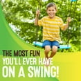 thumbnail image 3 of Kick Stand Up Surfing Tree Swing Outdoor Swings for Kids Up to 200 Lbs - Hang from Up to 10 Feet High - Includes 24" SwingBoard, UV Resistant Rope, & Handles, 3 of 13