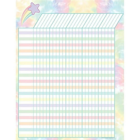 Pastel Pop Incentive Chart 17x22 [TCR7475]