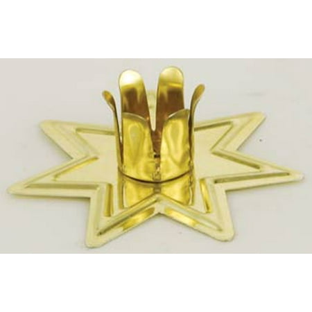 - Gold Fairy Star Chime Candle Holder Great For Practicing Candle Magic and Holds 1/2