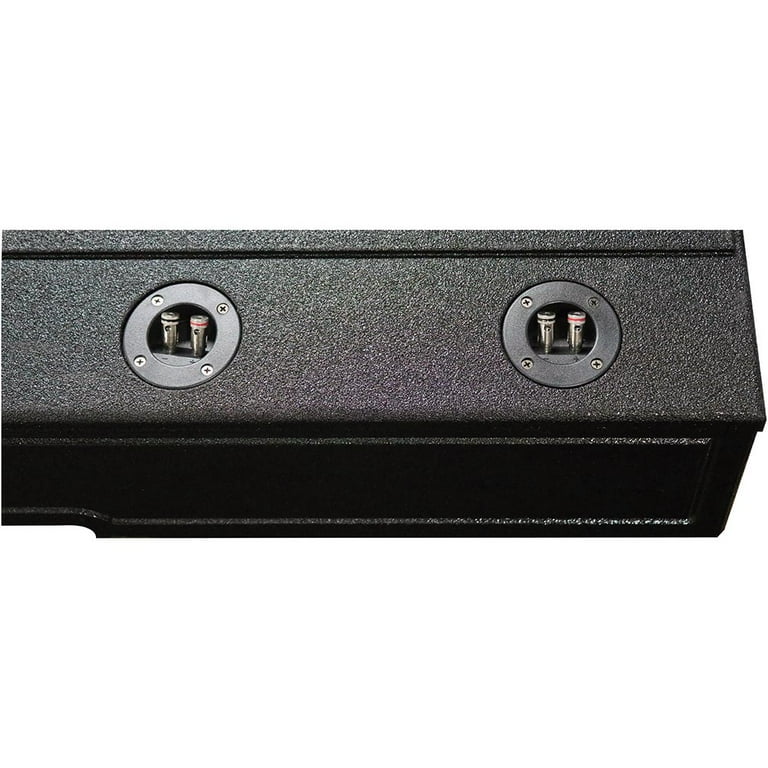 ★FANCY CLUB★ Master Piece Boxy CHARCOAL F25QB098 F25QB098C QPower QBGMCFF07208 8 Inch Dual Port Subwoofer Box for GMC