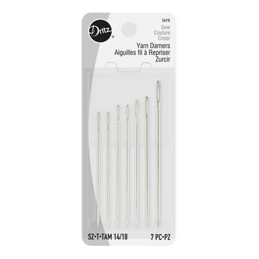 Dritz Yarn Darners Hand Needles, Size 14/18, 7 Count