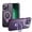 Purple, variant on Compatible with iPhone 14 Pro Max Frosted Case with Ring Stand 180° Rotatable Magnetic Kickstand Invisible Holder Translucent Fashion Luxury Protection Shockproof Case for Women Girls Man