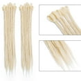 thumbnail image 2 of MesaSe Rallonge de Dreadlocks Ombrée pour Cheveux Hip-Hop Synthétique Résistante à la Chaleur Crochet Tressage Fait Main Rallonge Torsadée Tressage pour Femmes Auburn Foncé 20”-35g, 2 of 5