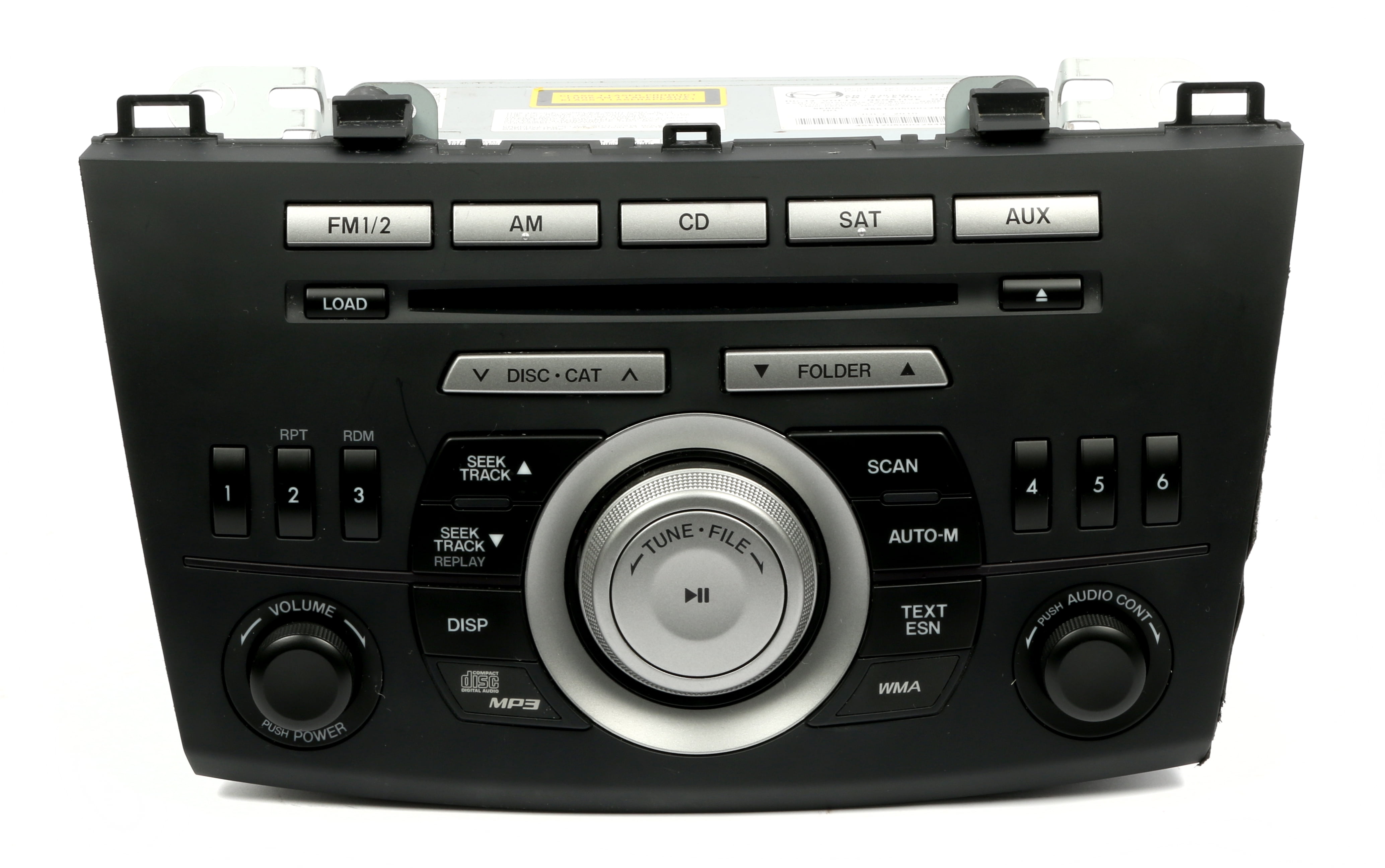 201113 Mazda 3 OEM Original AM FM Radio 6 CD Player mp3