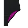 thumbnail image 2 of Wonder Nation Girls Floral Applique One-Piece Swimsuit with UPF 50, Sizes 4-16, 2 of 3
