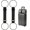2 Black, variant on Luggage Straps for Suitcases, Extended Adjustable Luggage Connector Straps, Portable Luggage Attachment Strap, Elastic Loop, Handbag Backpack Fixing Belt for Suitcase Handle (1 Black)