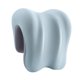 thumbnail image 4 of Almohada para siesta de espuma viscoelástica para silla de oficina, soporte para el cuello, reposacabezas extraíble y lavable. Azul claro, 4 of 9