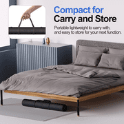 EMART Photo Backdrop Stand 10 x 7 ft, Adjustable Metal Photography Background Support System Kit