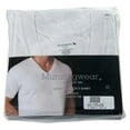 thumbnail image 3 of Munsingwear - Mens (Pack of 3) V-Neck T-Shirt 21194-Small (WHITE), 3 of 3