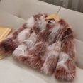 thumbnail image 5 of AherBiu Baby Girls Clothes Fuzzy Fleece Winter Coats Open Front Long Sleeve Christmas Party Cardigan Outwear, 5 of 6