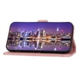thumbnail image 3 of Funda Tipo Billetera para iPhone 16e Carcasa Abatible con Porta Tarjetas, Bolsillo para Efectivo, Soporte Ajustable, Cierre Magnético y Correa de Muñeca Rosa, 3 of 6