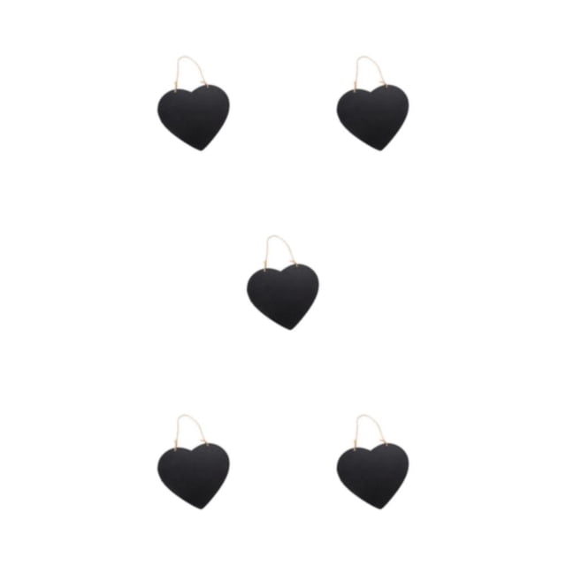 Bewildely Tablero de densidad Signo de bienvenida Reemplazo geométrico de doble cara Escribible Decorativo Boda Pizarra Decoración Corazón Type2 NO2