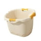 thumbnail image 3 of Cubo de ducha con asiento de apoyo, antideslizante, portátil, cómodo, cubo de baño para bebés, bañera para niños recién nacidos Amarillo S, 3 of 9