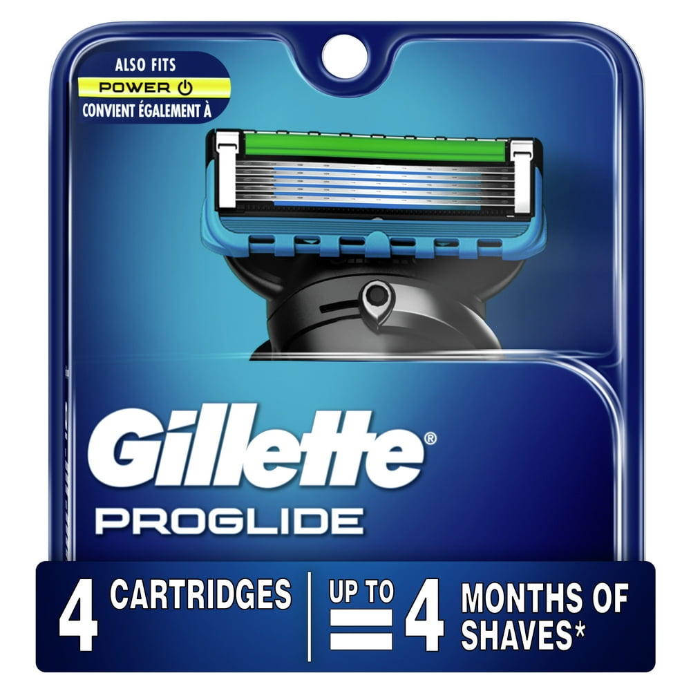 Gillette ProGlide Mens Razor Blades, 4 Blade Refills and 1 Bonus