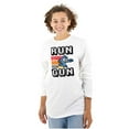 thumbnail image 3 of Classic 8-bit Video Game Mega Man Gun Long Sleeve TShirt Men Women Brisco Brands M, 3 of 6