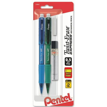 UPC: 0072512228647 | Twist-Erase EXPRESS Pencil 0.5mm  Asst Barrel Colors  Lead and eraser