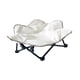 thumbnail image 4 of Cama plegable para perros, fácil de limpiar, cojín para mascotas, almohadilla elevada para gatos y perros, cama desmontable para mascotas para parques Blanco S, 4 of 8
