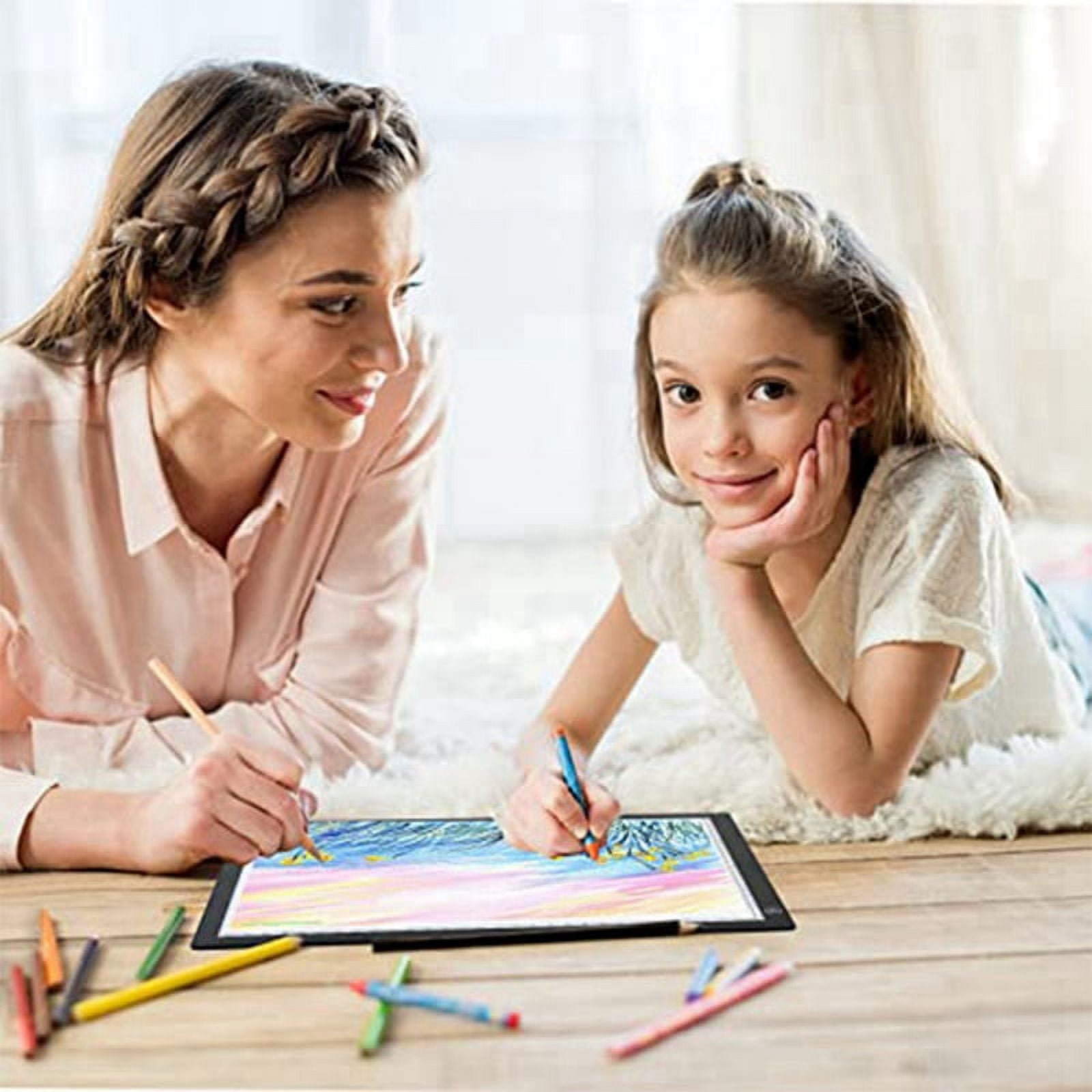 A4 LED Light Pad,USB Powered Drawing Board,Adjustable Brightness Tracing Box perfect for , Weeding Vinyl