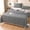 Black-L, variant on Cififendec Cooling Washed Cotton Summer Quilt, 78.74"×59.05", Casual-Style Lightweight Comforter, Cloud-Like Breathable Blanket for Bedroom, Sofa and All-Season Use