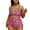 Pink, variant on plus Size One Piece Swimwear for Women Size Leopard Swimmwear Women's Swimsuit Cheetah One Piece Swimwear Orange XX-Large