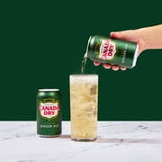 Canada Dry Caffeine Free Ginger Ale Soda Pop, 7.5 fl oz, 10 Pack Cans
