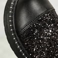 thumbnail image 6 of huajiao Glitter Sequined Princess Tall Boots for Teens Girls Sparkly Knee High Boots Back Zipper Anti-𝗦lip Mid Calf Shoes, 6 of 9