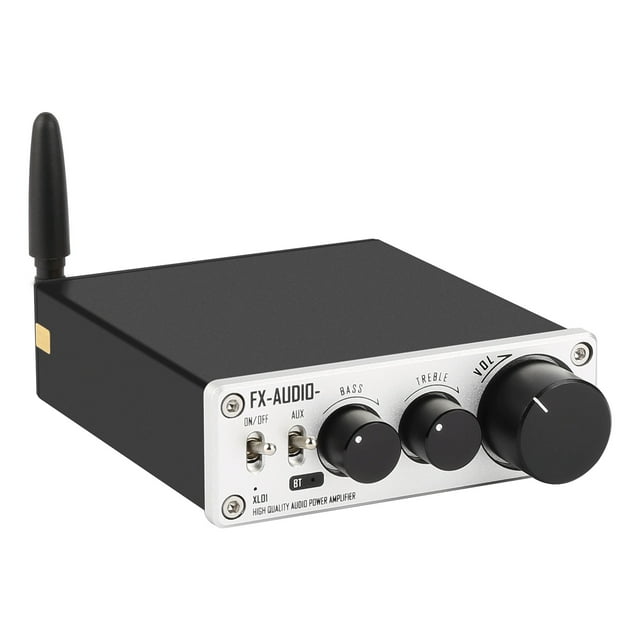 FX-AUDIO XL01 BT Audio Power Amplifier 2.1 Channel HiFi Digital Power Amp Wireless Stereo Sound Portable BT Audio Receiver Amplifier for Speakers Mini BT Amplifier
