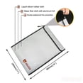thumbnail image 4 of CXK99 on Clearance Fireproof Document Fire Pouch, Money Safe Document Bag, Fireproof Safe Storage for Important Papers, Fire-Resistant Document Holder, 4 of 6