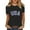 Black, variant on Cavosen Independence Day T Shirt Women Petite Patriotic Short Sleeve Crew Neck Tops American Flag Print T Shirts Lady XL Independence Day Casual Tops 4th of July Tunic Tees 2025 Patriotic Clothes