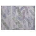 thumbnail image 2 of Addison Rugs Chantille Indoor/Outdoor Transitional Stripes Lavender Washable Rectangle Rug, 1'8" x 2'6", 2 of 6
