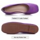 thumbnail image 5 of Zapatos SAILING LU, vestido plano morado para mujer, de gamuza, talla 5, 5 of 7