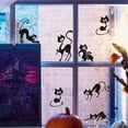 thumbnail image 6 of 1 Pcs Halloween Black Cat Wall Sticker for Men and Women Room Bedroom Classroom Car Window Cute Stickers Waterproof Large Vinyl Decals Home Accessories Party Decorations(black), 6 of 7