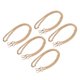 thumbnail image 4 of Cadena para hacer joyas, 5 piezas de cadenas de metal, cadena de hierro, artesanía superior, 4 of 14