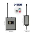 thumbnail image 3 of Wireless pocket head-wearing microphone teacher class camera photography camera computer stage speech wireless microphone Silver gray collar clip, 3 of 4