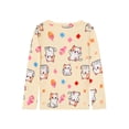 thumbnail image 3 of WIBACKER 1-12Years Kids Girls Pajamas Set Toddler Girl Long Sleeve Tops and Pants 2 Piece Pjs Sleepwear Kitten Jammies, 3 of 14