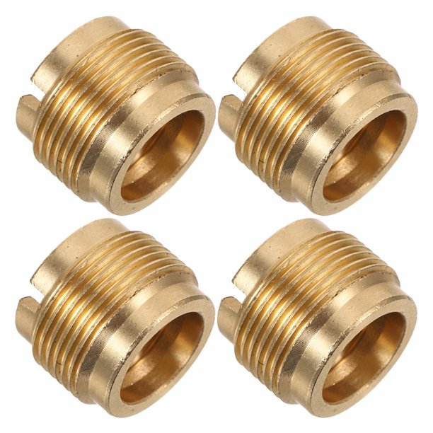 Luxshiny 4Ud Adaptador De Rosca Para Micrófono De Latón Dorado Conexión Precisa Para Montaje En Trípode Y Soporte