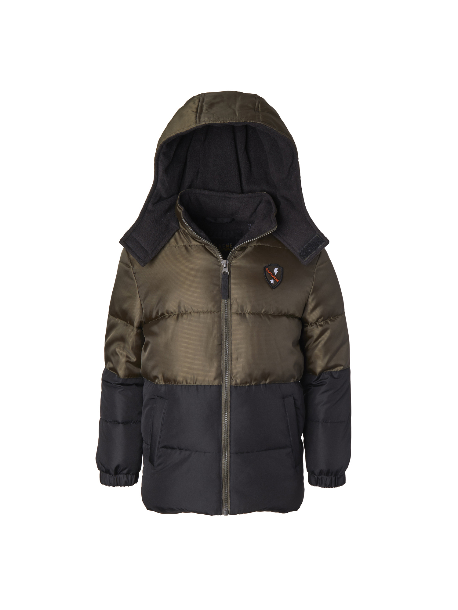 iXtreme Colorblock Puffer Jacket with Front Patch (Little Boys & Big Boys) - image 3 of 3