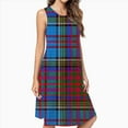 thumbnail image 2 of Anderson Clan Tartan Casual Sleeveless Loose Sundress Dress For Women Summer Dress Daily Woman, 2 of 4