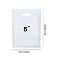 thumbnail image 1 of Plastic Tote Bag Shopping Bags with Handle Bags for Clothes, 1 of 9