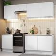 thumbnail image 2 of Cocina Integral MADESA 240 cm Blanco Glamy, 2 of 9