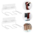 thumbnail image 4 of 2Pcs Boot Rack High Tall Storage Organizer Wall Mounted Shoe Holder Shelf Boot Shapers Suppor, 4 of 5