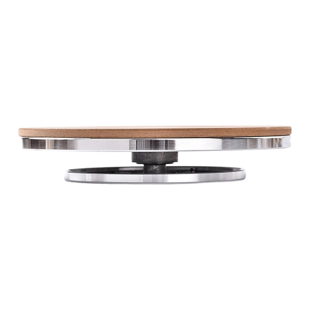 Sculpting Wheel Turntable Painting Swivel Table Aluminum Alloy Light Stand Paint 25cmx15cm