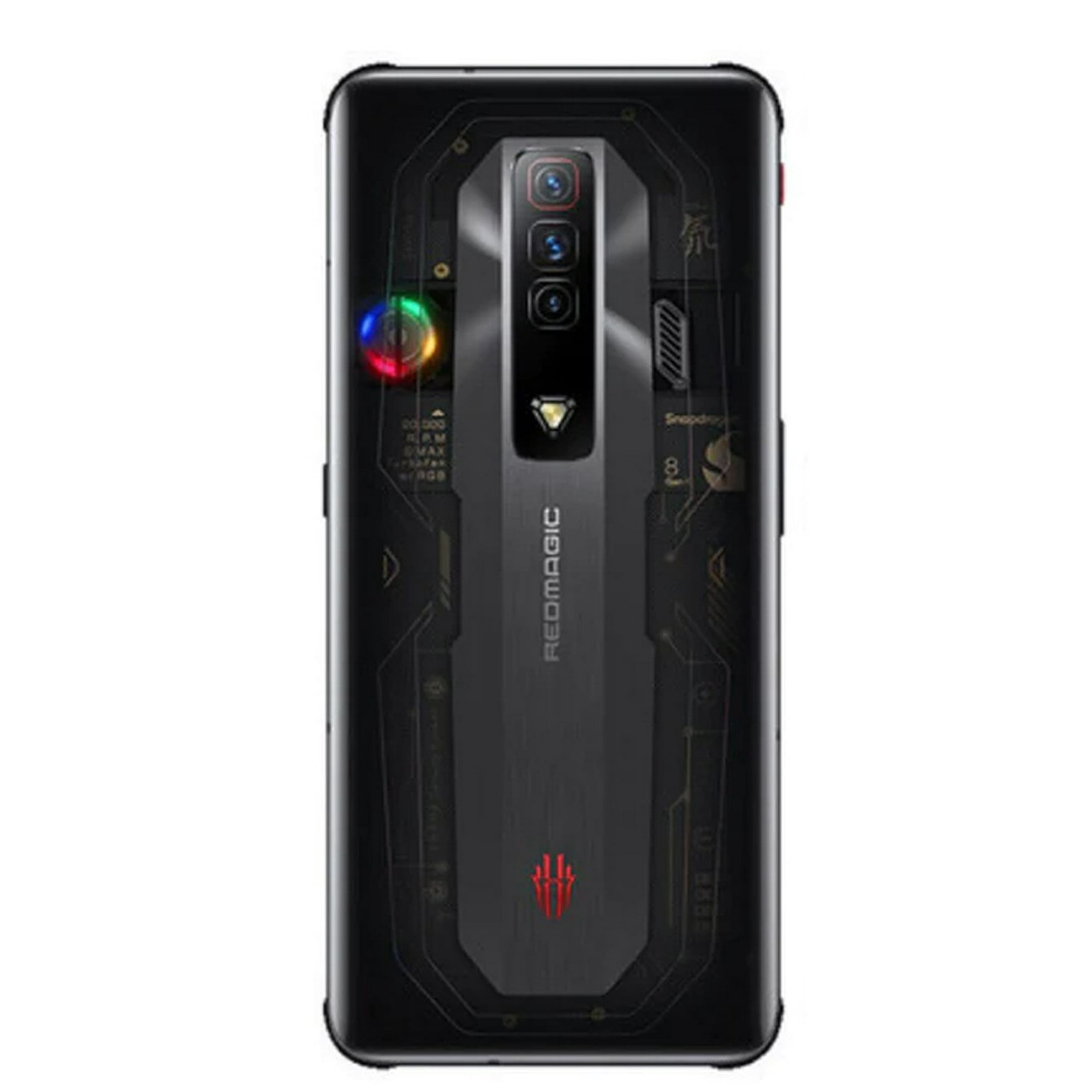 REDMAGIC 7 165Hz Gaming Phone with 6.8 Screen and 64MP Camera,  5G Android Smartphone with Snapdragon 8 Gen 1 and 18GB+256GB, 4500mAh  Battery and US Version Factory Unlocked Cell Phone Transparent 